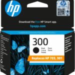 HP Cartuccia Originale N.300/901 Bk