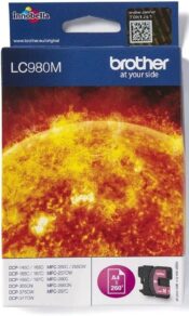 Brother Cartuccia Originale LC980 Magenta