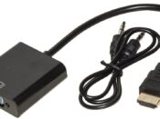 Adattatore HDMI M a Vga F+ Audio