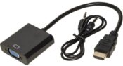 Adattatore HDMI M a Vga F+ Audio