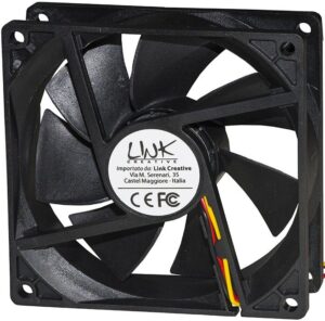 Ventola Case 80x80x25mm 12V 3pin