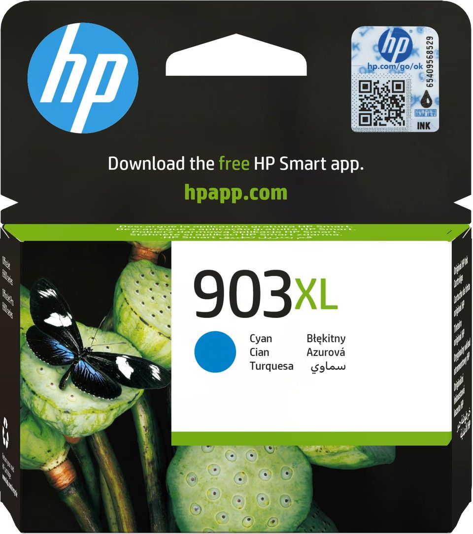 HP Cartuccia Originale N.903XL Ciano