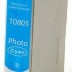 Epson Cartuccia Comp.T0805 Light/Ciano
