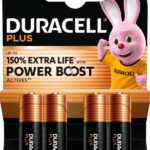 Batteria DuracellAA Stilo 1.5V Blister 4Pz