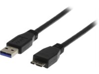 Cavo USB 3.0 Micro B M. a USB A M. da 0,50Mt