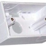 Scatola a muro per Placche RJ45 colore Bianco