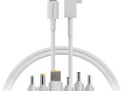 Cavo Qoltec Type C con connettori vari 1,5m