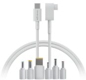 Cavo Qoltec Type C con connettori vari 1,5m