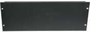Pannello cieco 19" 4 Unita Nero