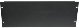 Pannello cieco 19" 4 Unita Nero