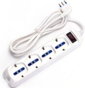 Multipresa a 4 Vie con Inter. 16A cavo 1,5Mt