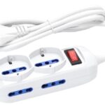 Multipresa a 6 Vie con Inter.16A cavo 1,5mt