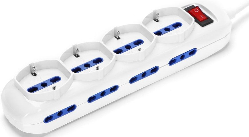 Multipresa a 12 Vie con Inter.16A cavo 1.5mt