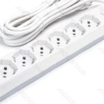 Multipresa a 6 Vie con Inter. 16A cavo 5mt