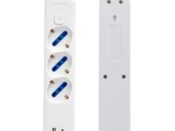 Multipresa a 3 Vie/1XUSB-A/1XUSB-C con Inter. 16A cavo 1,5mt