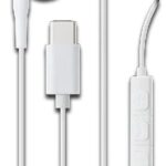 Auricolari Streetz con microfono USB-C Bianco