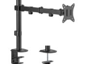 Supporto Deltaco per 1 monitor da scrivania