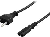 Cavo alimentazione Deltaco Ital.a 2 poli 2Mt