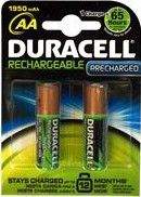 Batteria Duracell Ricaric. AA 2500 mAh 2Pz