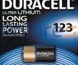 Batteria Duracell DL123 3V Blister da 1Pz