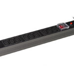 Multipresa Rack 19" 9 Posti Femmina IEC C13