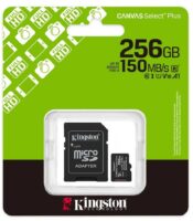 Micro SD Kingston 256Gb CL10 150MB/s