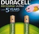 Batteria Duracell Ricaric. AAA 900 mAh 2Pz