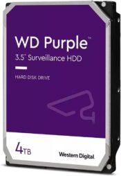 Hd Western Digital 3,5" da 4Tb Purple (DVR)