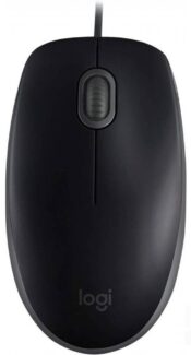 Mouse USB Logitech B110 Silent Ottico Nero