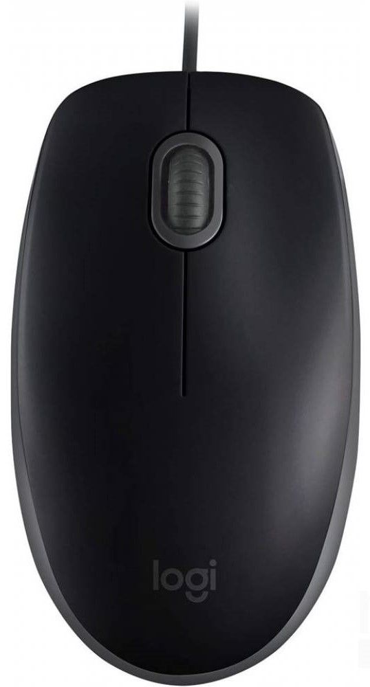 Mouse USB Logitech B110 Silent Ottico Nero