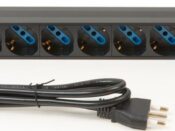 Multipresa Rack 19" 9 Posti univ.con int.