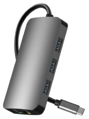 Multiporta Type C a USB-A/USB-C PD/RJ45/HDMI