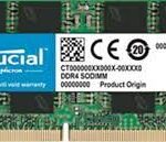 Ddr4 Crucial So-dimm 8Gb 3200Mhz CL22