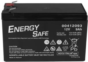 Batteria Energy Safe 12V 9AH C20 (F2) AGM VLRA