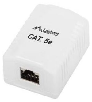 Box a muro con 1 porte LAN Cat.5E FTP