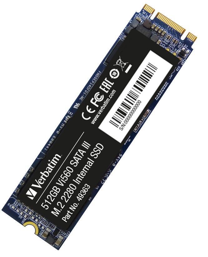 Ssd Verbatim M.2 da 512Gb Vi560 2280