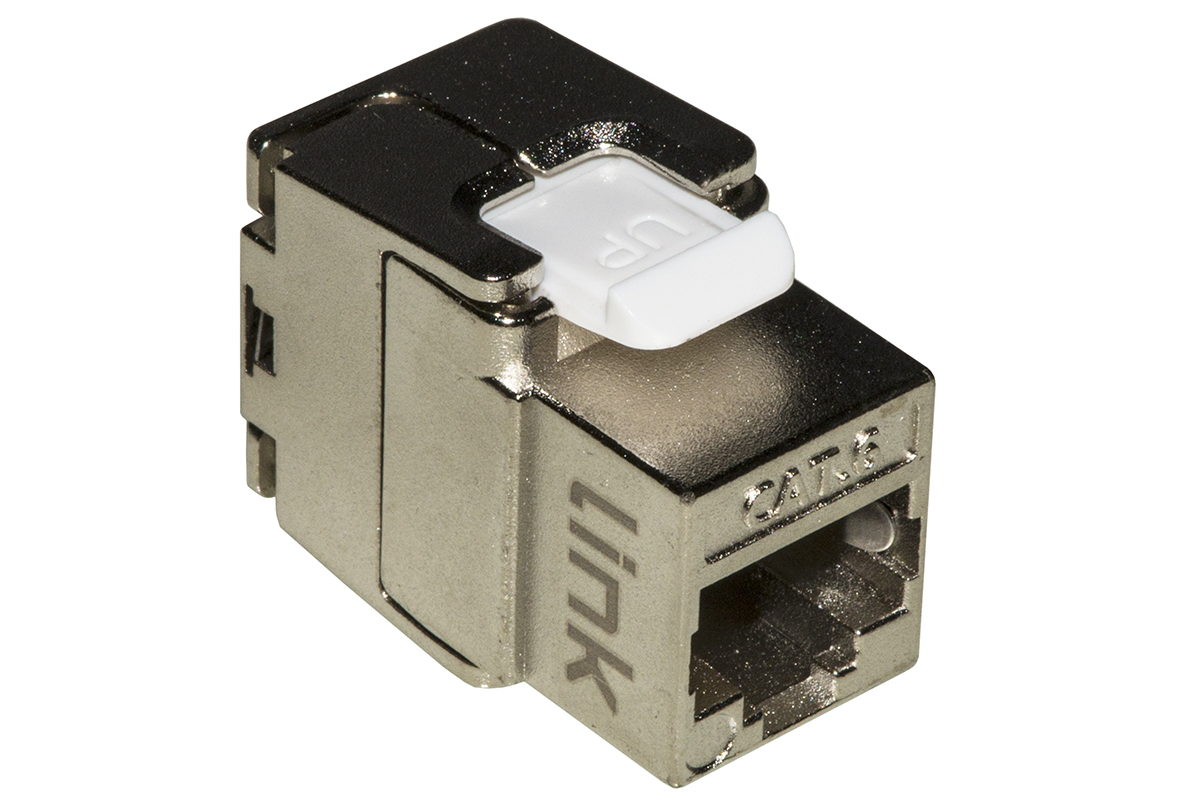 Frutto Keystone  RJ45 Cat.6 Schermato