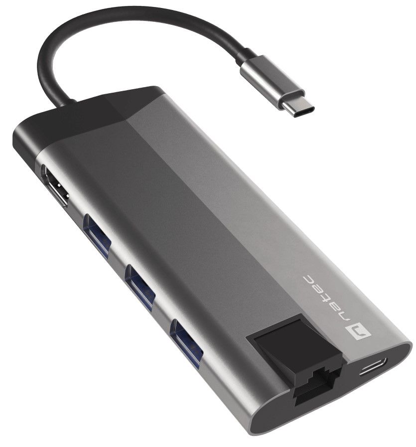 Multiporta Type C a 3xUSB/USB-C/HDMI/RJ45 SD/PD Charging 100W