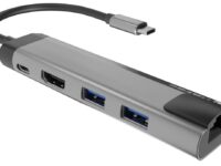 Multiporta Type C a 2xUSB/USB-C/HDMI/RJ45 PD Charging 100W