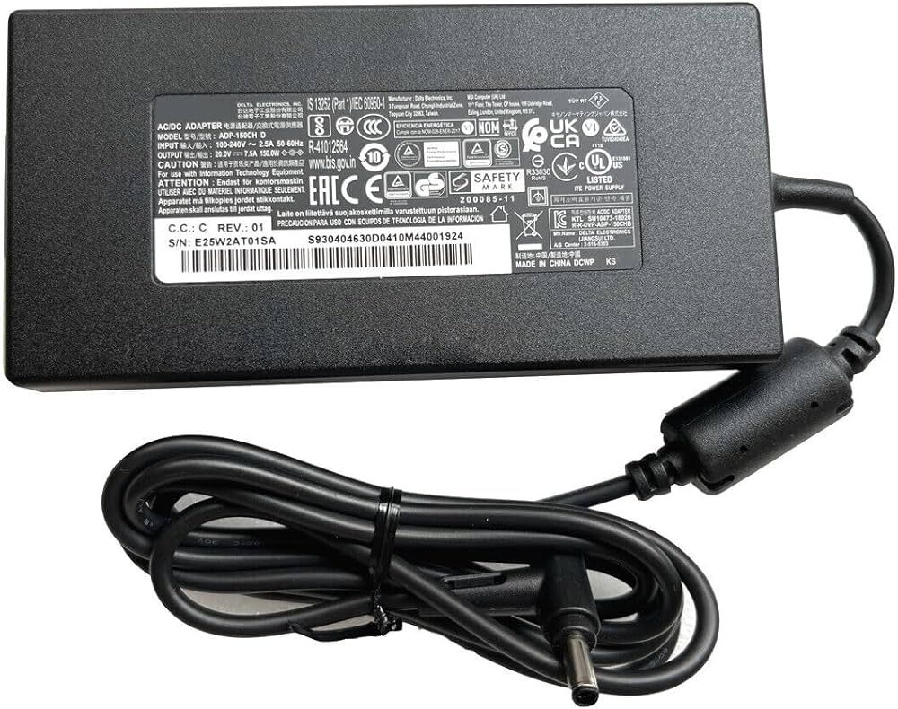 Alimentatore Delta 150W per Asus 5.5x2.5mm