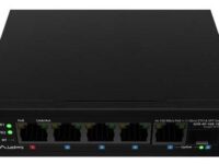 Switch di rete Lanberg 5 Porte Fast Ethernet POE 90W 1xUplink 3xPOE+ 1xSFP