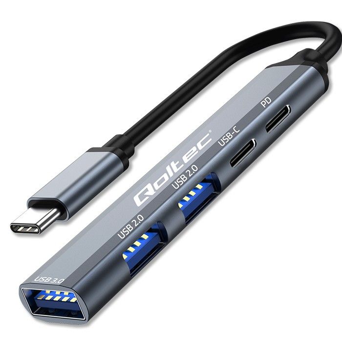 Multiporta Type-C 3xUSB-A/1xUSB-C/1xUSB-C PD