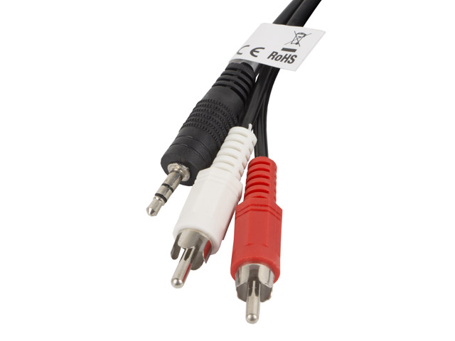Cavo Audio Jack 3,5MM - RCA da 5Mt