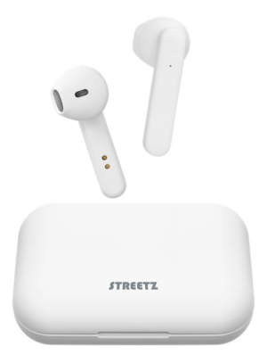 Auricolari Streetz con microfono Bianco