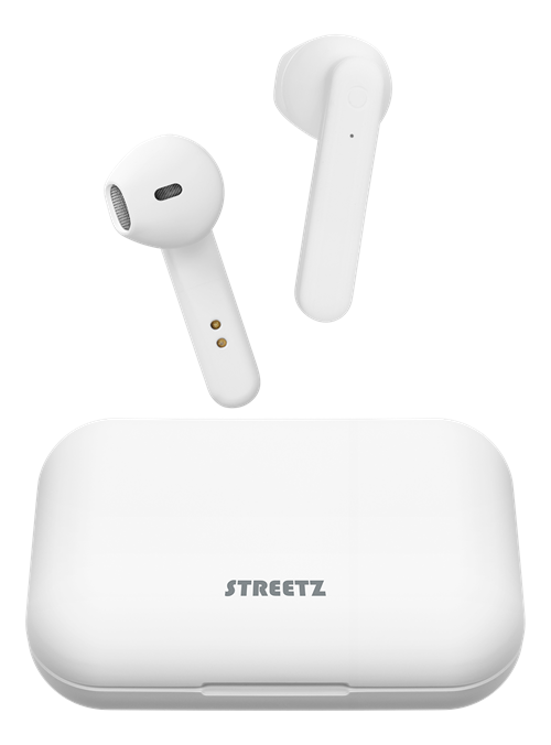 Auricolari Streetz con microfono Bianco