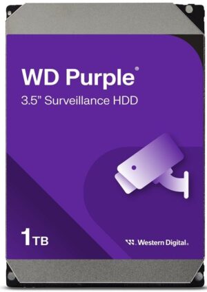 HD Western Digital 3,5" da 1Tb Purple (DVR)