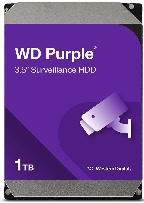 HD Western Digital 3,5" da 1Tb Purple (DVR)