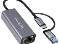 Adattatore Usb-A/Usb-C Ewent a Lan Gigabit