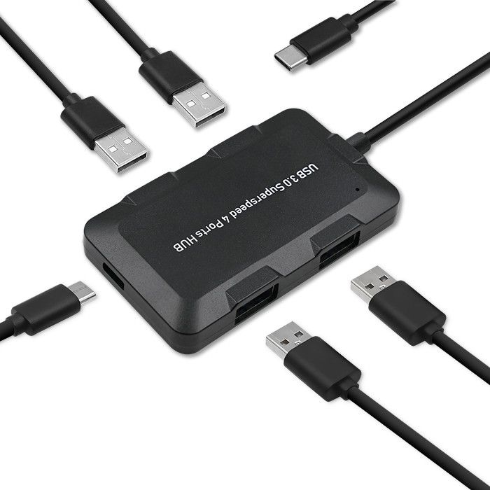 HUB Type-C 4xUSB-A/1xMicro USB - immagine 2