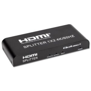 Splitter HDMI, da 1 in a 2 out ,4K, HDCP nero